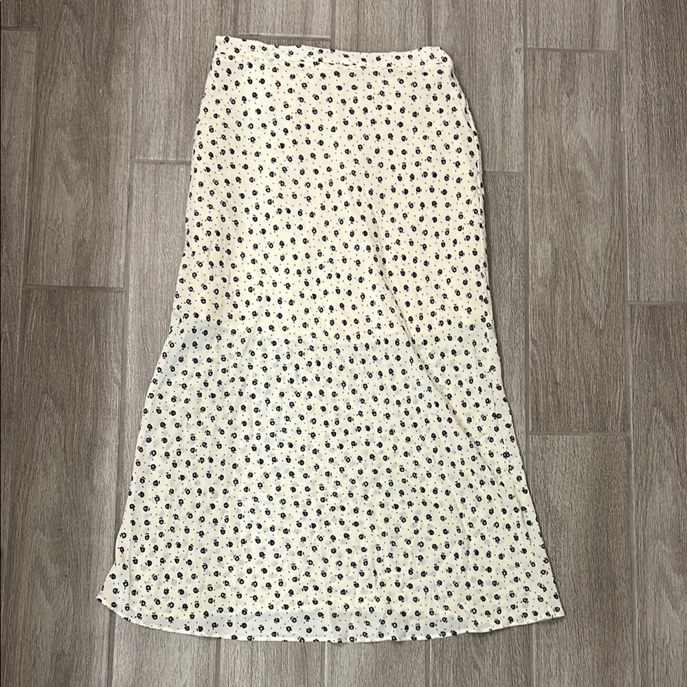 Wishlist Cream Maxi Skirt